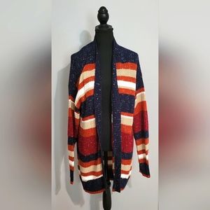 UpWest Knit Striped Cardigan